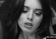 her big natural tits jiggle as she uses toys on her pussy