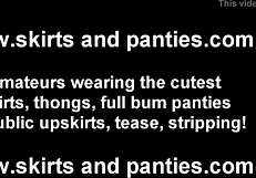 Watch me flash my little panties for you