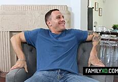 Hailey Little Loves Riding Stepbrother's Cock Emotionally.