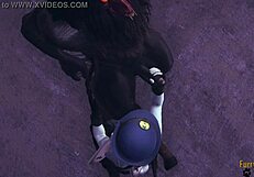 Judy Hopps Delivers Passionate Handjob And Sucking In Furry Cosplay POV