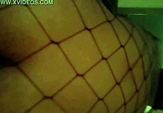 Ebony rides in cowgirl position.