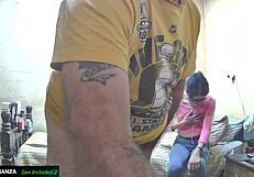 Marianna's Feeding Time - Sucking Hot Cum Close Up