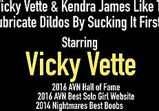 Vicky vette in heels, big tits, outdoor masturbation with dildo.