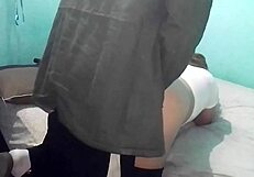 We were doing webcam and filmed our doggystyle session