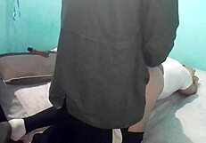 We were doing webcam and filmed our doggystyle session