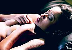 Skin Diamond Engages In Intense Ebony Lesbian Ass Play