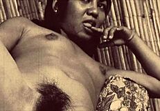 Vintage photography captures hairy Asian women in raw interracial scenes