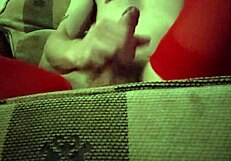 Dana Devine Crossdresser In Red Tights