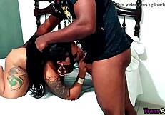 Black Stud Visits Hot Bruna Ferraz Home