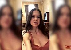 Double penetration: Amanda Clarke and Tina Grey with two cocks