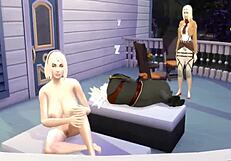 Jiraiya Joins Naruto Hentai Threesome With Anal Hardcore Action