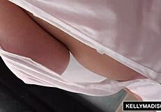 Kelly Madison Bathtub Solo: Wet and Teasing, or Dry and Waiting?