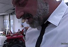 Charlie Rae enjoys rough doggy style