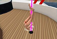 kassie from club camel toes dominates with sexy lap dance