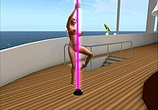 kassie from club camel toes dominates with sexy lap dance