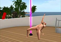 kassie from club camel toes dominates with sexy lap dance