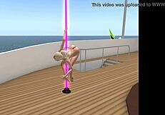 kassie from club camel toes dominates with sexy lap dance