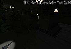 Horny Redhead Plays with Big Tits and Pussy