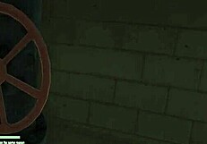 Horny Redhead Plays with Big Tits and Pussy