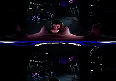 Stunning Karma Rx In Cyberpunk Alley Doggystyle