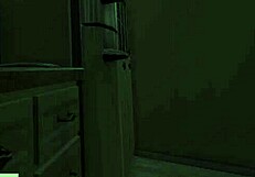 Horny Redhead Plays with Big Tits and Pussy