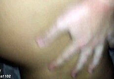 cheating latina takes big white cock in her big ass hard