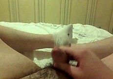 gasping jerk off with feet and socks