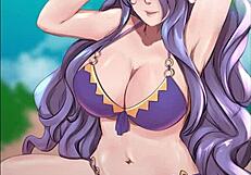 Camilla hentai slideshow from Fire Emblem with big tits and ass