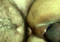 Sucking the Gifted Brunette's Massive Cock Bareback