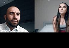 Dad makes stepdaughter spank herself