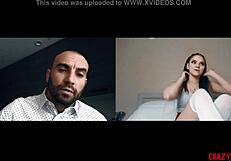 Dad makes stepdaughter spank herself