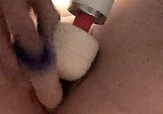 Blindfolded wife submits to intense mature pounding in mask.