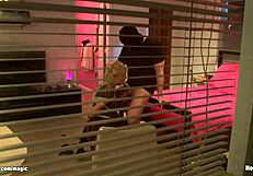 Big Dick Old Man Dominates Student With Bondage, Choking, And Deepthroat In Hardcore BDSM.