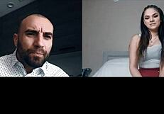 Dad makes stepdaughter spank herself