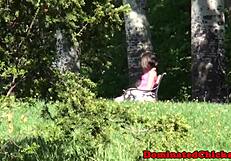 petite euro sub feels intense pleasure being bound and banged