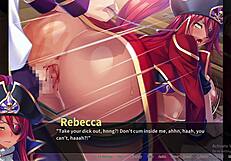 Hentai video which was base on the pirate theme, bukkake scene and an anal scene with Rebecca H