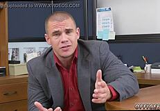 Twinks team up for gay fun.