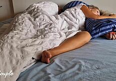 Amateur Wife's Warm Wet Morning Pussy Gets Husband's Surprise Fuck. What A Wake-Up!