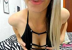 Watch this naughty girlfriend cheat and humiliate her small-dicked cuckold?