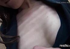 Luscious Czech teen teased in shop, nailed in POV asshole