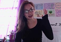 Harriet Sugarcookie's vlog with big tits 😍