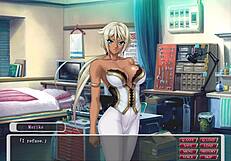 cara the vampire lord part 07 with marika in anime style