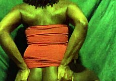 Watch this black sissy Titania Tension riding that big dildo?