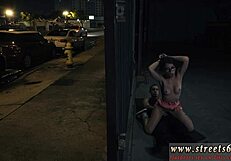 Bound Cute Girl in Glasses Dominated