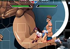 I fuck Athena Asamiya passionately with sound