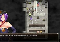 Dominatrix Warden's Huge Breasts Massaged in Prison?