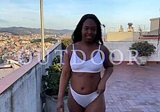 Victor Bloom fulfills a Colombian mature with big breasts’ fantasy in this hot scene