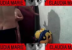 uhh this is how the chubby girl likes her pussy eaten b4 dinner to get all wet n cum on her gay friend's face