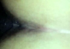 brazilian white milf gives pussy and ass to black stud for cumshot