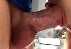 Apology and favours in exchange: Jynx Maze deep throat blowjob coupled with gagging and puking